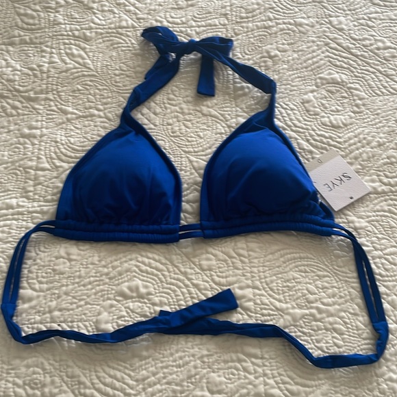 NEW SKYE SWIMWEAR SAPPHIRE BLUE BIKINI 2 PIECE SET BUNDLE - Picture 14 of 16